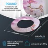 SANILO Wooden Toilet Seat with Soft Close [ROUND] - Decorative,