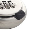 Security Padlock 4 Digits Waterproof Resettable Combination Lock Stainless Steel