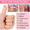 Wanmu Gel Finger Cots with Air Holes, 20 Pcs Nail