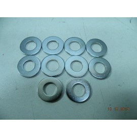 Chrome Specialties 10 Pack Chrome Flat Washers 5/16 Harley Custom Hot Rod Chevy Mopar 10pc Set New!