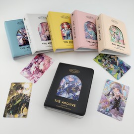 Small Card Folder, Card File, 1 Pocket, Holds 40 Trading Card Files, Side Loading Trading Card Holder, Double Sided Collection, Album, Games, Sports Cards, Stamps, Business Cards Organize Trading Card