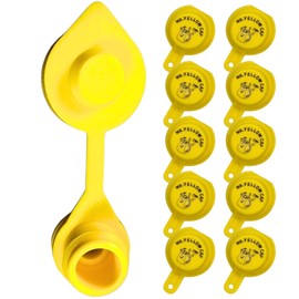 1pc Yellow Gas Can Vent Caps & 10pcs Gas Can Caps - Can Vents For Plastic Cans & Metal Fuel Jugs, 5 Gallon Can Air Vent Kit