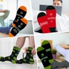 3 Pack F1 Socks for Men, Novelty Cotton Formula 1
