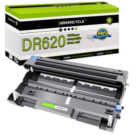 greencycle High Yield Compatible for Brother DR520 DR620 Drum Unit Replacement Used in HL-5370DW DCP-8060 DCP-8065DN HL-5240 HL-5250DN MFC-8890DW Printer (Black, 1-Pack)