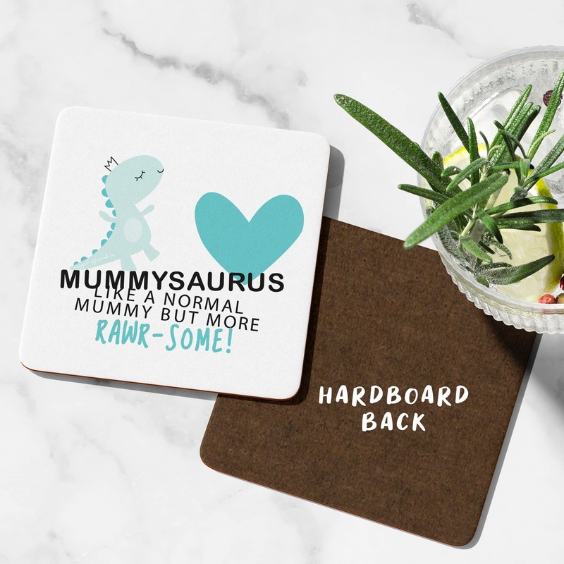Mum Gifts Mummysaurus Coaster Ideal For Mummy Birthday Gifts Mummy