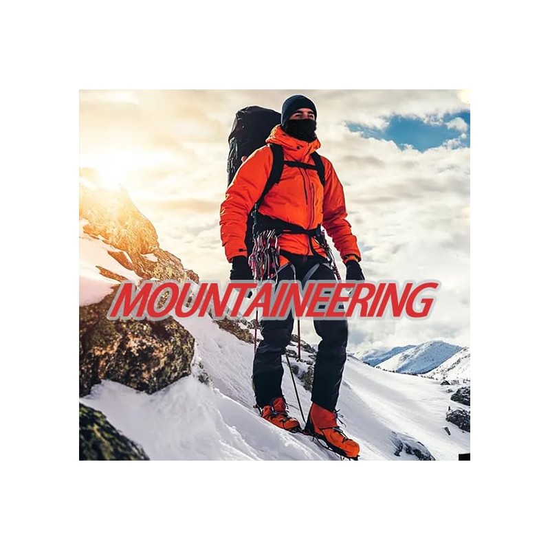 YUDEWAY Neck Gaiters (Black/Pink（2pack)