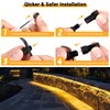 Z Zeben 7 Inch Retaining Wall Lights [ 8 Pack