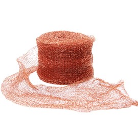 Haierc 100% Copper Mesh Roll Gap Copper Blocker Building Hole Filler 5" x100FT