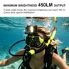 YALLSAME 164ft Underwater Dive Light for GoPro DJI Action Cameras