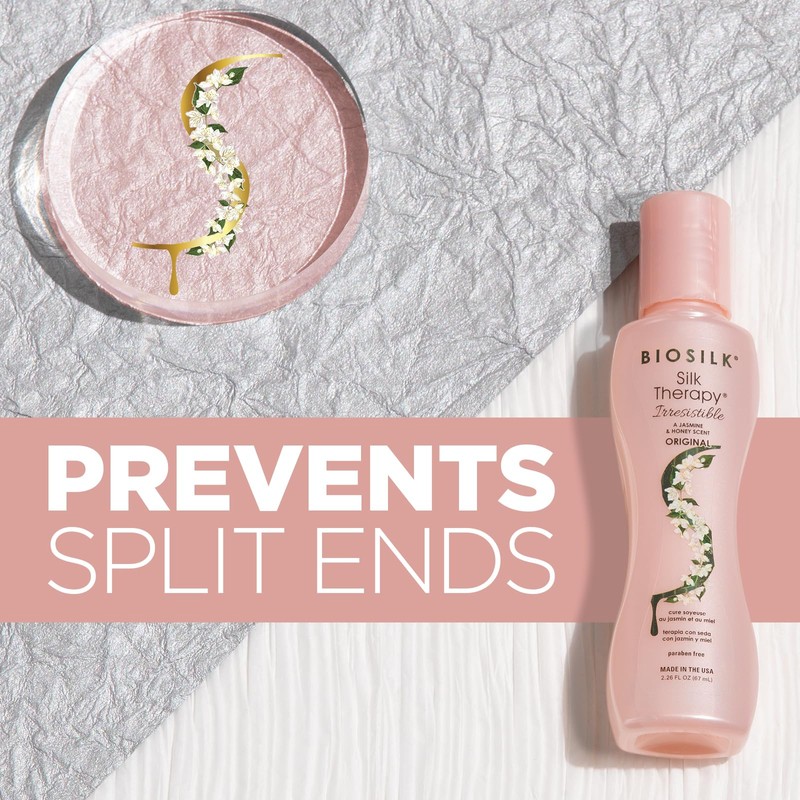 BioSilk Irresistible Collection Silk Therapy Leave-in Treatment, For All Hair