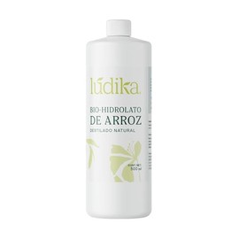 Hidrolato de Arroz Integral 500 ml | Tónico Facial Iluminador y Calmante | Oryza Sativa Bran Water 100% Botánico | pH 3-5