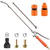 Sprayer Wand, 44" all metal Sprayer for 1/2" & 3/8"