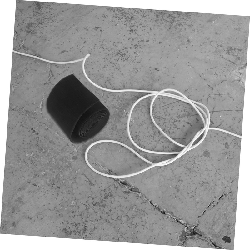 BUGUUYO 1 Roll Floor Cable Protector Adjustable Hook and Loop