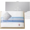 Imabari Bath Towel, The White, Made in Japan, Slim Bath