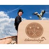 Bread Board with Guild Sign I Gift for Chimney Sweep
