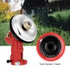 1pc Brush Cutter Trimmer Replace Gear Head Red Gearhead Gearbox