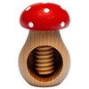 SIKORA NK-P Nutcracker Made of Beech Wood as Mushroom Figure