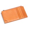 [革職人 LEATHER FACTORY] Leather Craftsman Dualline Thin Wallet Coin Purse