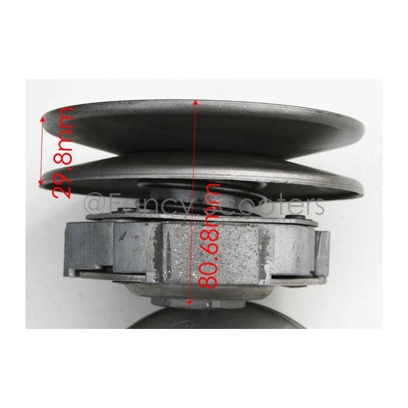 YERF DOG REAR CLUTCH DRIVEN PULLEY YERF DOG ROVER SCOUT