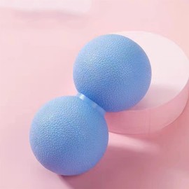 Massage Balls, Stretch Balls, Myofascial Release, Shoulder, Back, Waist, Calf, Foot, Whole Body, Trappoint Press Goods, Set of 2 (Blue)