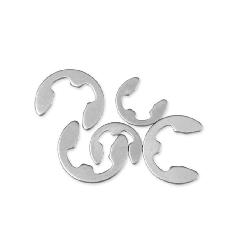 Michass 400 Pieces Stainless Steel E Clip Retaining Ring, E