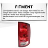 HECASA Tail Light Compatible with 02-06 Dodge Ram 1500/03-06 Dodge