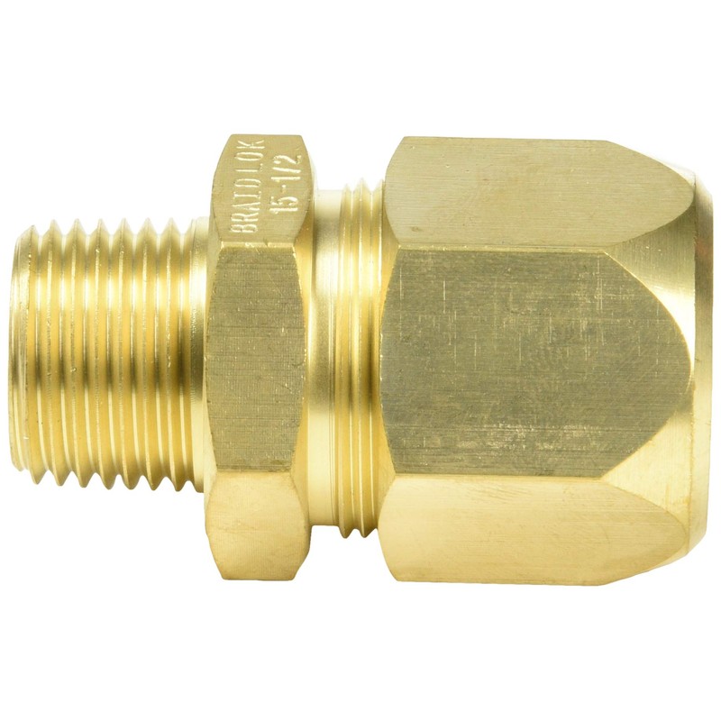 RoHS Blade Lock All Brass TBC (R)-0415 1/2x15
