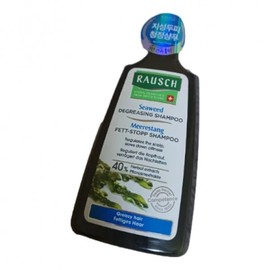 Oily Cleansing Shampoo Rausch Seaweed Degreasing Shampoo 200ml Duo Planning 200ml+200ml / 지성청정샴푸 라우쉬 씨위드 디그리징 샴푸 200ml 듀오기획 200ml+200ml