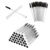 WOKICOR Pack of 30 Eyelash Brush Tube, Mascara Wands, Eyelash