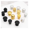 BOZONLI Pack of 6 Round Single Hole Cabinet Knobs, Furniture