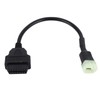 OBD2 OBDII Diagnostic Cable Adapter, 6-Pin OBD2 Wiring Harness Diagnostic