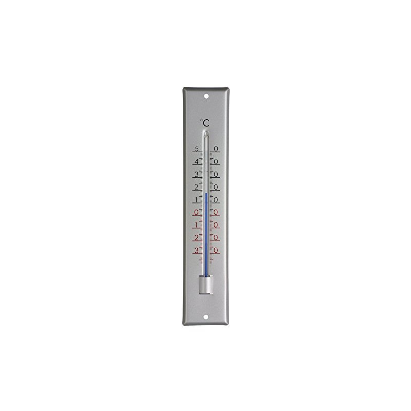 TFA 12.2041.54 – Indoor & Outdoor Thermometer, Metallic