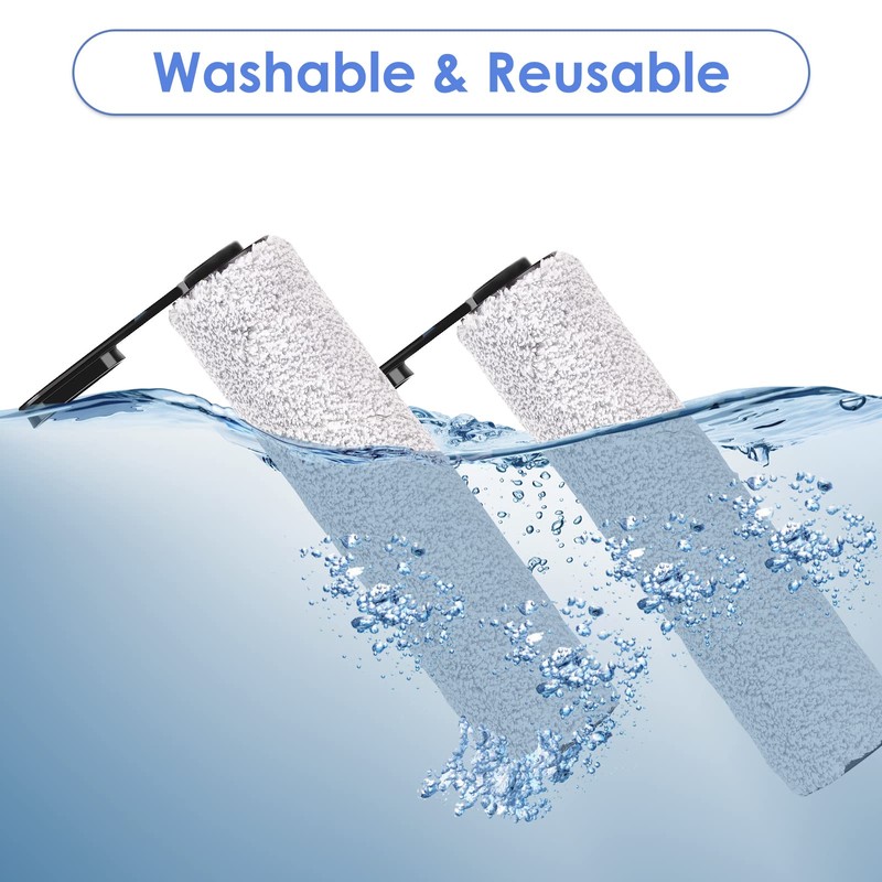 (2 Pieces) Replacement Brush Rollers Compatible with Tineco Floor One