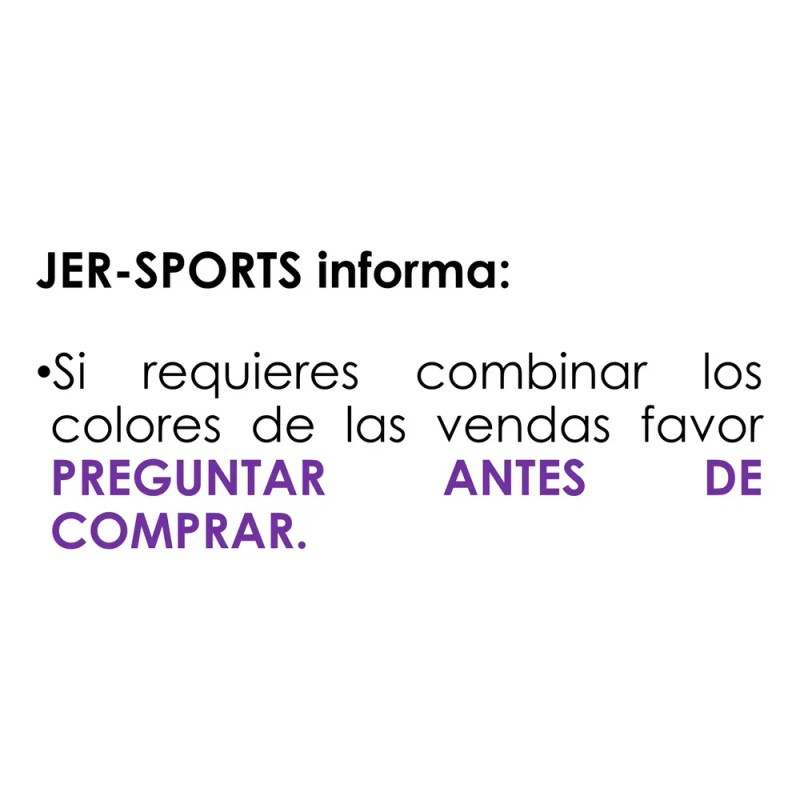 10 Vendas De Box Adx Semielasticas De 4.5mts