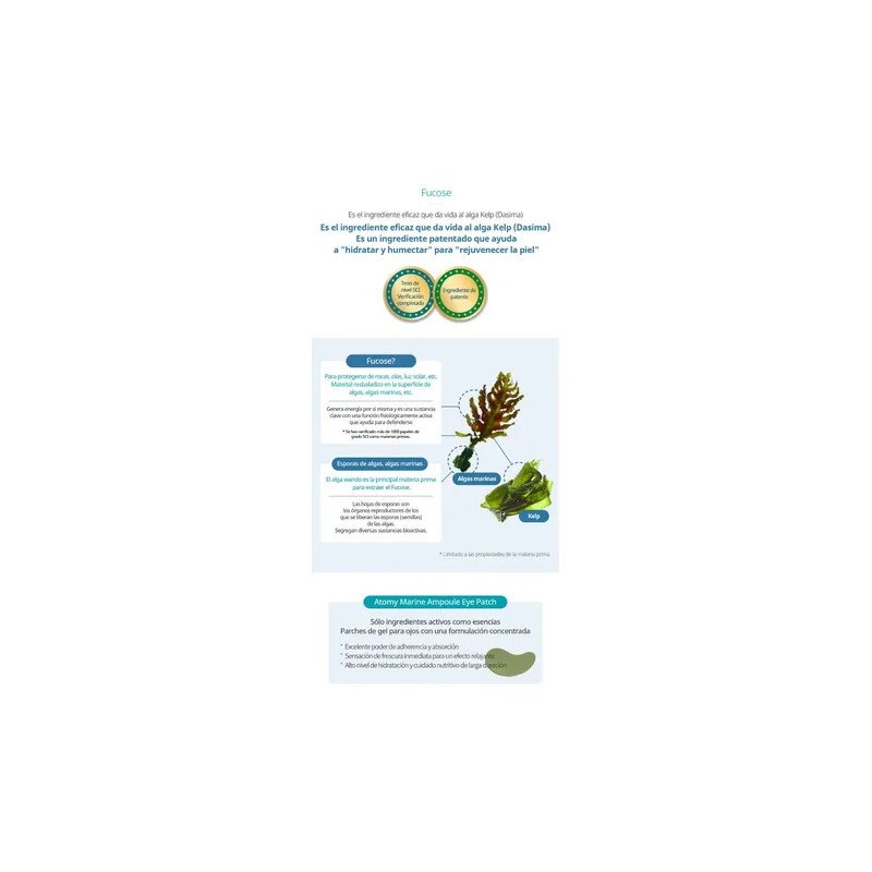 Atomy Parches Coreanos Antiarrugas Hidrogel De Colageno