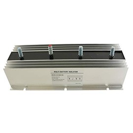DB Electrical BSL0006 200 Amp Three 3 Multi Battery Isolator for Marine, RV, EMS used in many stereo systems