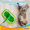 KEEPOW Dry Sweeping/Wet Mopping Cloths for Swiffer Sweeper Mop Deluxe