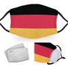 Germany Flag - Adult Face Masks - 2 Filters Included