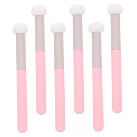 WOONEKY 6pcs Mushroom Concealer Sponge Brush for Seamless Makeup Application Portable Dual-use Sponges for Foundation Concealer and Blending for Everyday Use and Special Occasions