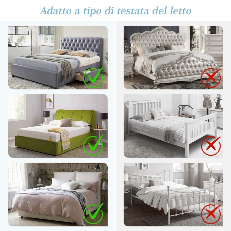 TAOCOCO Bed Headboard Cover, Elastic Headboard protection cover, all-inclusive design