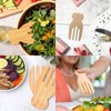Salad Servers, Wooden Salad Tongs and Servers for Pasta Salad,