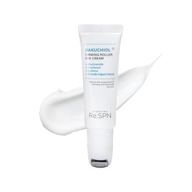 Re.SPN Bakuchiol Firming Roller Eye Cream, Niacinamide, Retinol, Adenosine, Caffeine | Mother's Day | Self-Care Intense Hydration Cream with Guasha, Glass Skin, Korean Skin Care(20ml/0.67 fl oz)