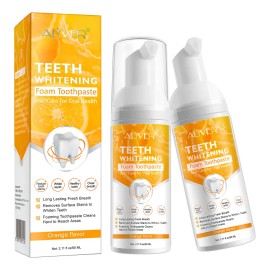 Espuma Dental Elimina Manchas Mal Aliento Orgánica Sin Fluor