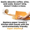The Original Cleaning Shammy 6-Pack, 20" X 27", X-LARGE, Multi-Purpose,