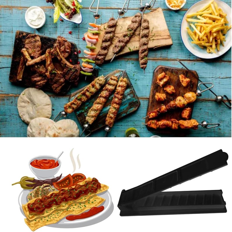 Kebab Maker, Kebab Press, Manual Kabob Maker, Plastic Kebab Machine,