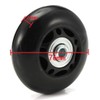 Generic Replacement Wheels for Suitcase - Rubber Wheels for Trolley