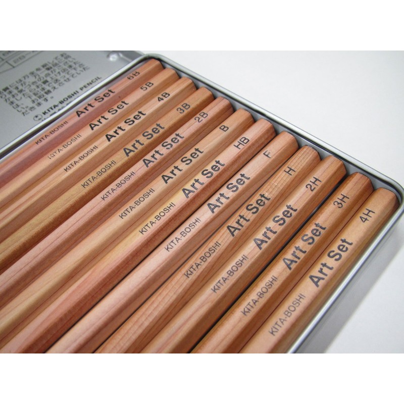 北星鉛筆 鉛筆 アートセット 描画用 #9900 11990