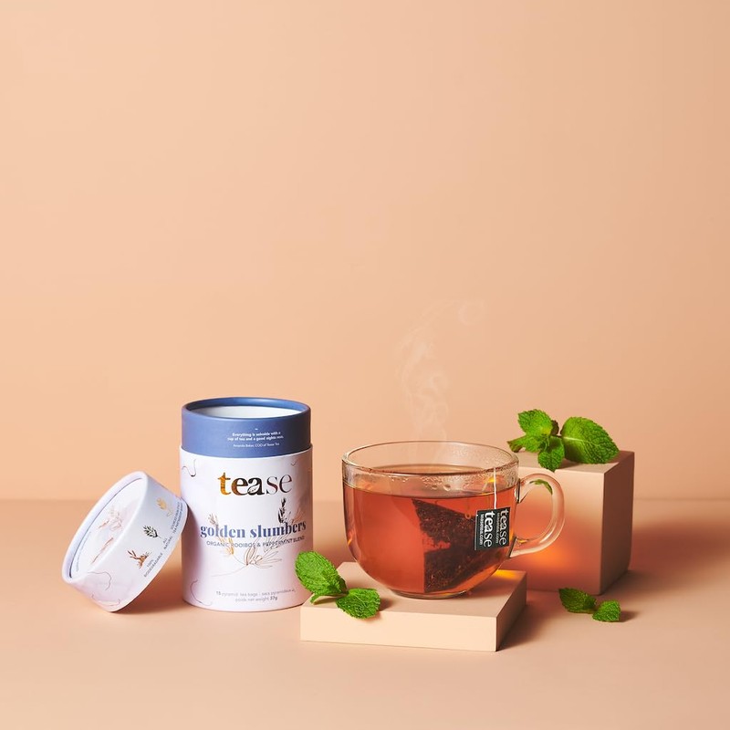 Tease Tea Golden Slumbers - Organic Rooibo's & Peppermint Blend