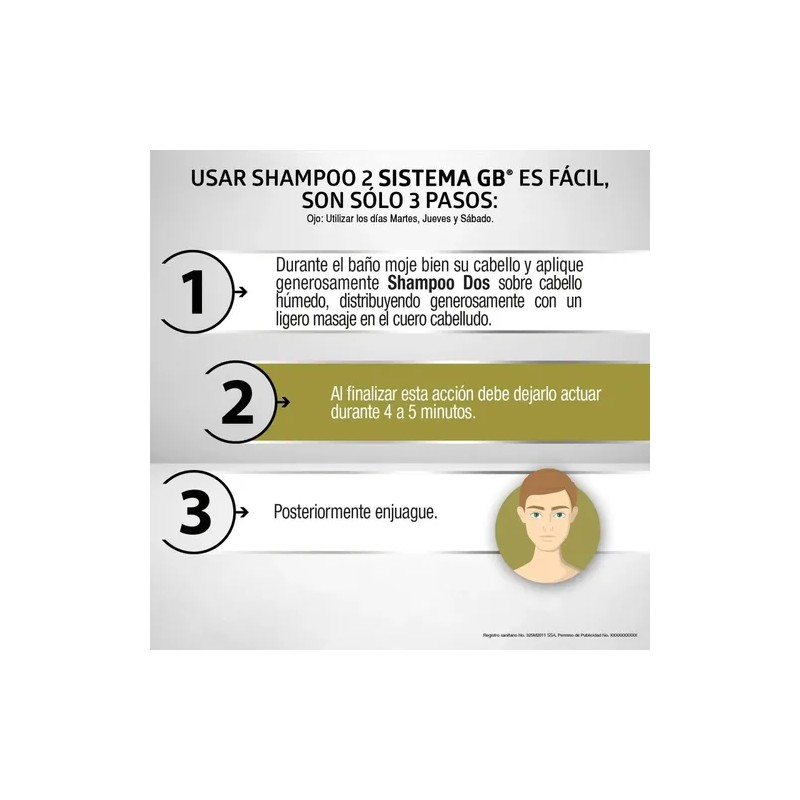 Shampoo Sistema GB 2 Climbazol 230ml