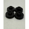 Underwood Replacement feet for the Underwood 6 model typewriter.
